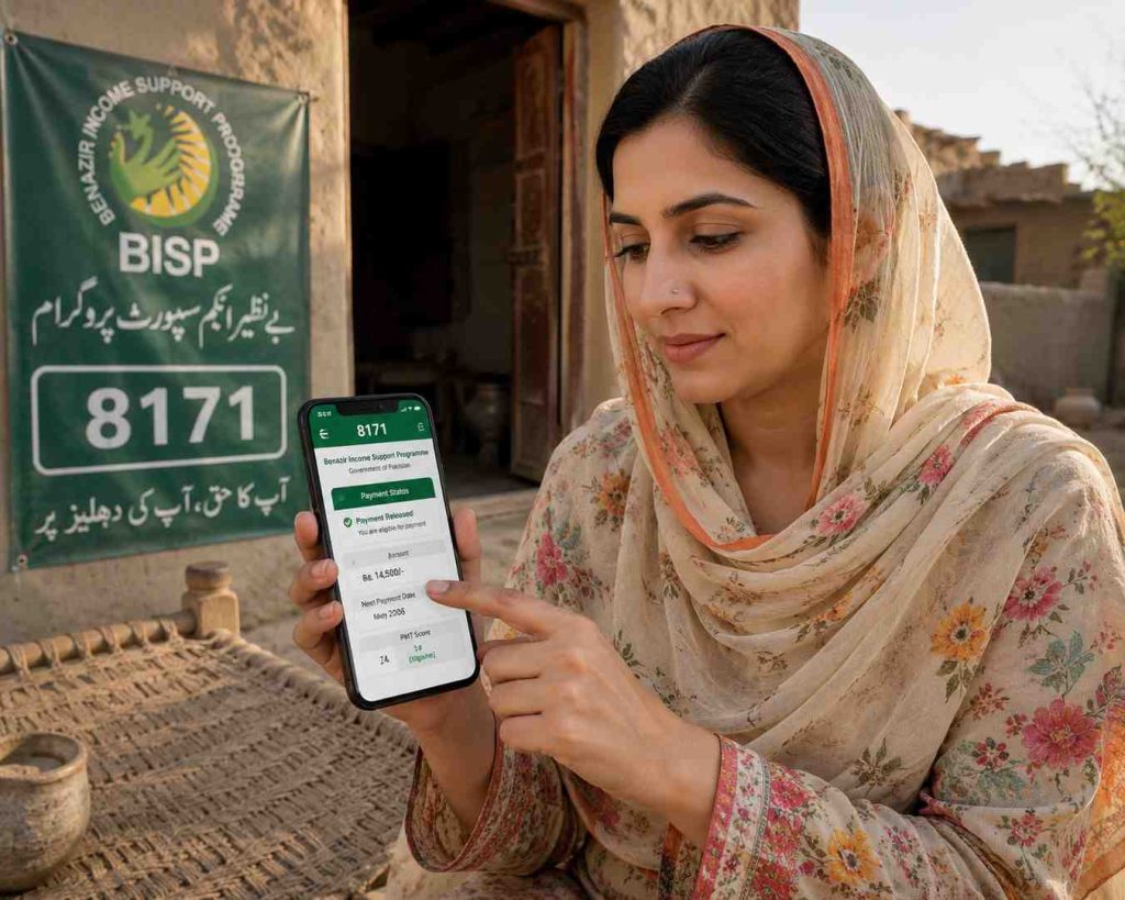 BISP 8171 Web Portal May 2026 Payment Check by CNIC Online
