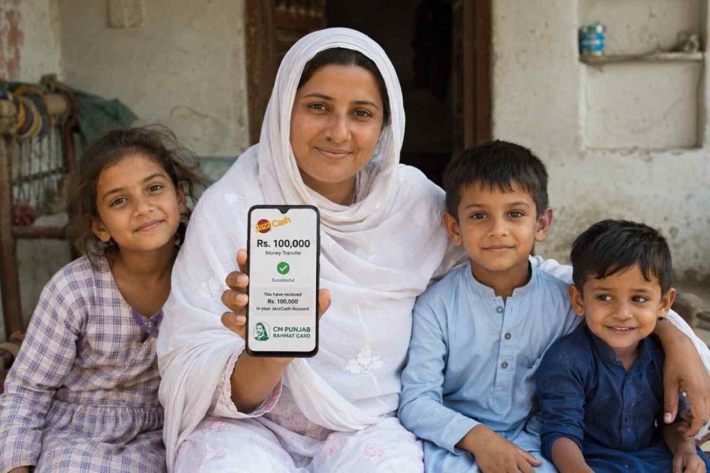 Rahmat Card Check Online CNIC 2026 JazzCash Payment Punjab Widow