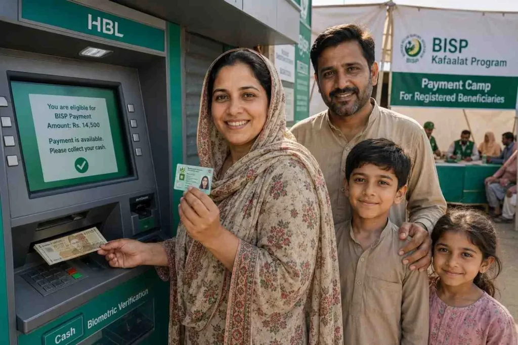 BISP 8171 online check balance, CNIC se apna Rs.14,500 payment status check karein Pakistan 2026